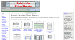 Desktop Screenshot of printabletimesheets.net