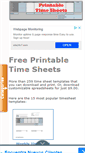 Mobile Screenshot of printabletimesheets.net